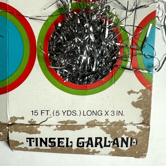 Vintage Tinsel Icicles Lot of 4 Boxes by Union Wadding Co. - Picture 6 of 8